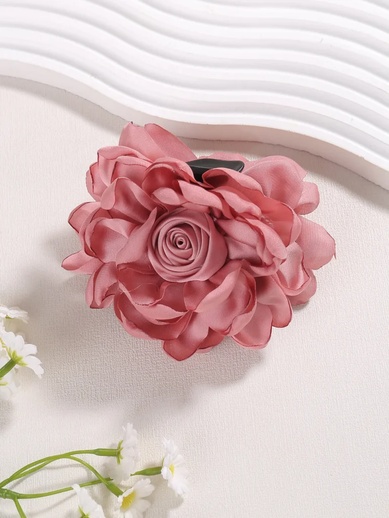 Multi-layer rose hair claws