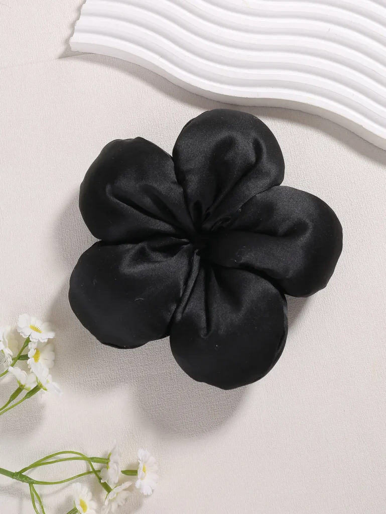 Five-petal flower hair tie