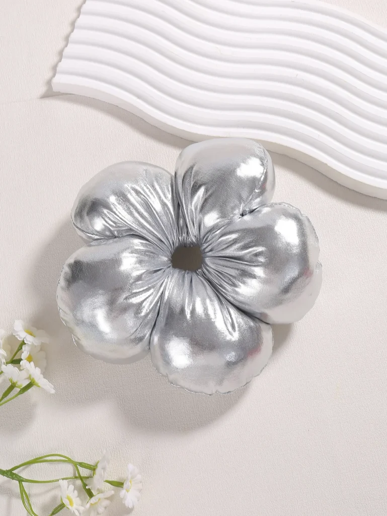 Five-petal flower hair tie