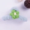 Plush knitted hair claws