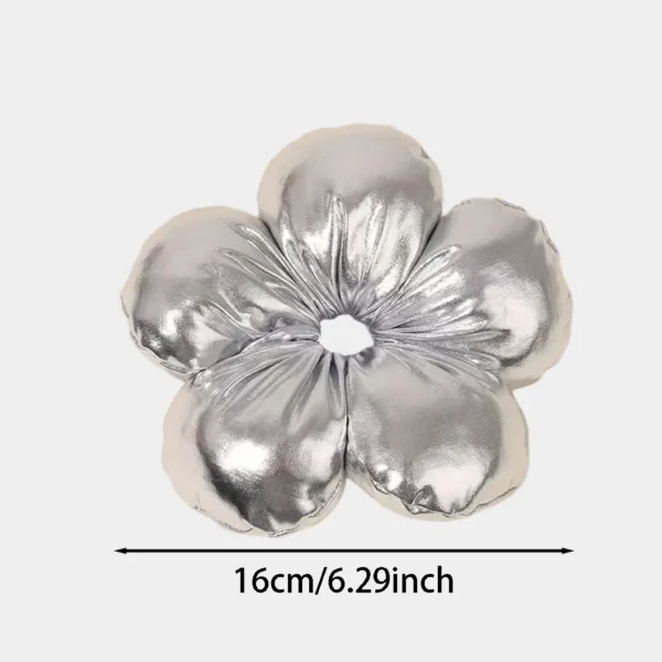 Five-petal flower hair tie