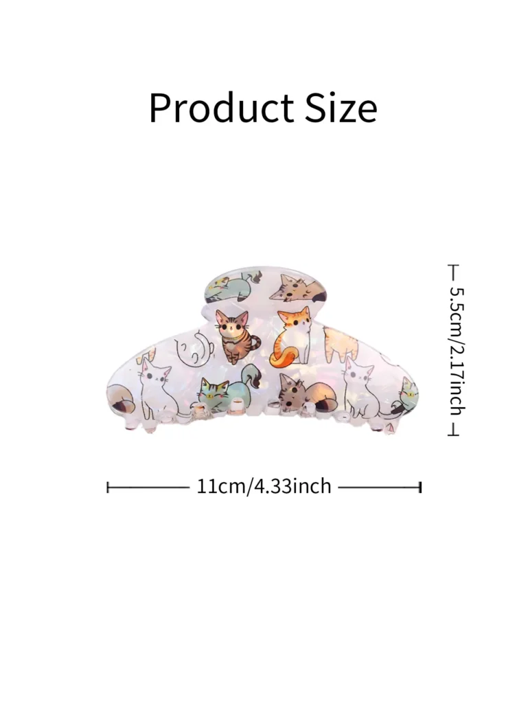 Cat semicircular hair claws