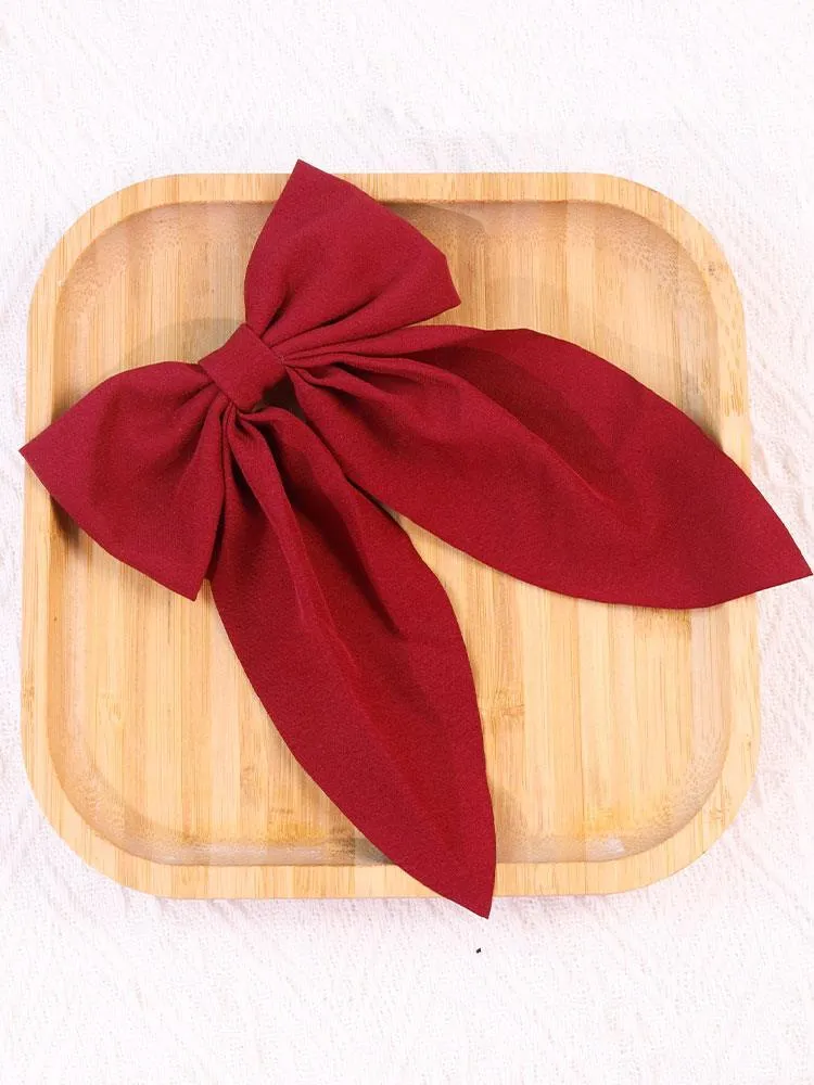 Bow hair clip