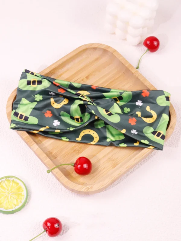 St. Patrick'S Print Headband