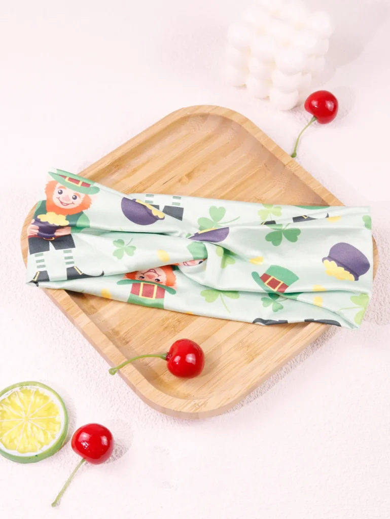 St. Patrick'S Print Headband