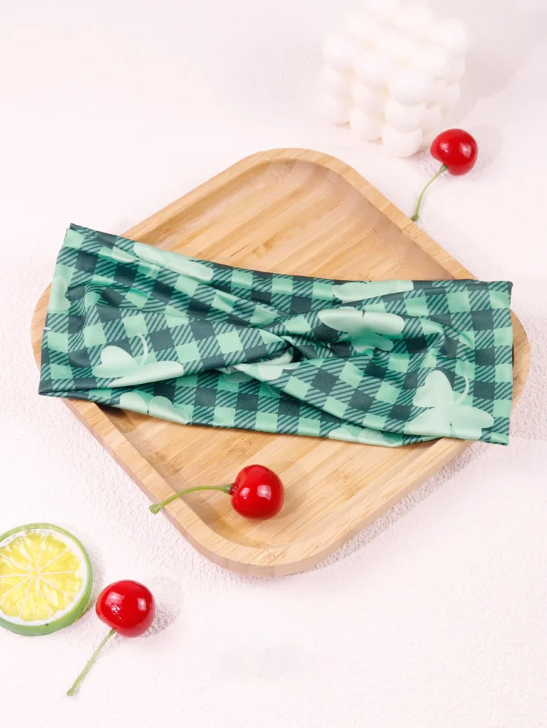 St. Patrick'S Print Headband