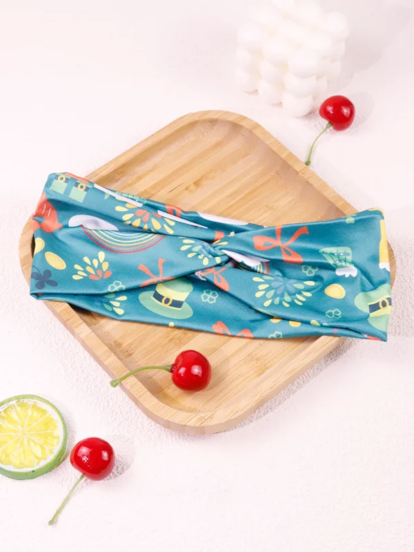 St. Patrick'S Print Headband