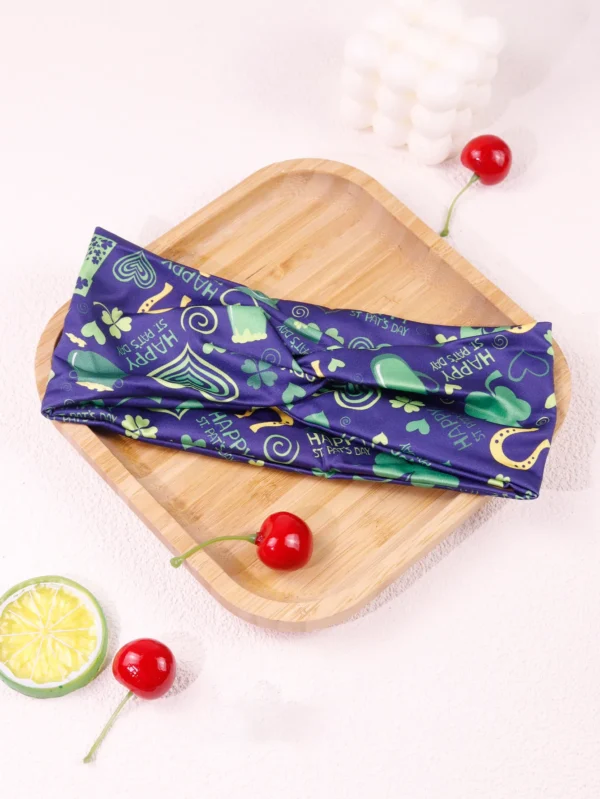 St. Patrick'S Print Headband