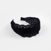 Wide wavy headband