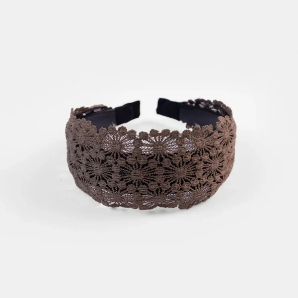 Wide wavy headband
