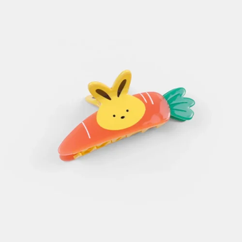 Cute carrot rabbit hair scratcher