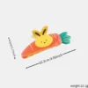 Cute carrot rabbit hair scratcher