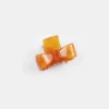 Acetate solid color bow hairpin