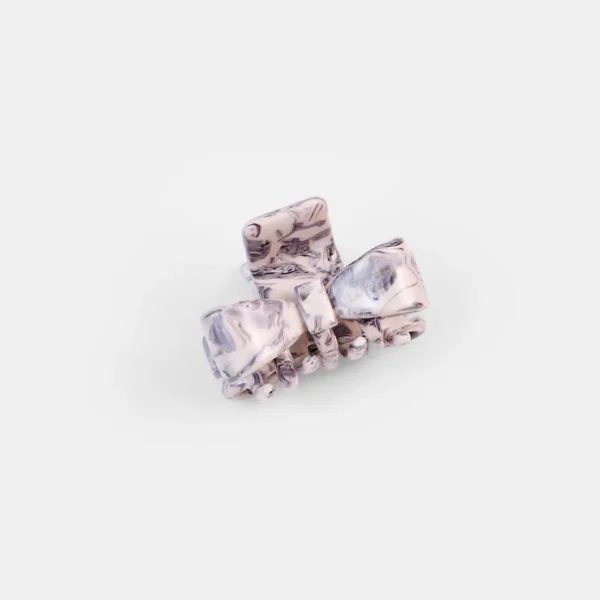 Acetate solid color bow hairpin
