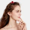 Acetate solid color bow hairpin