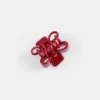 Acetate solid color bow hairpin