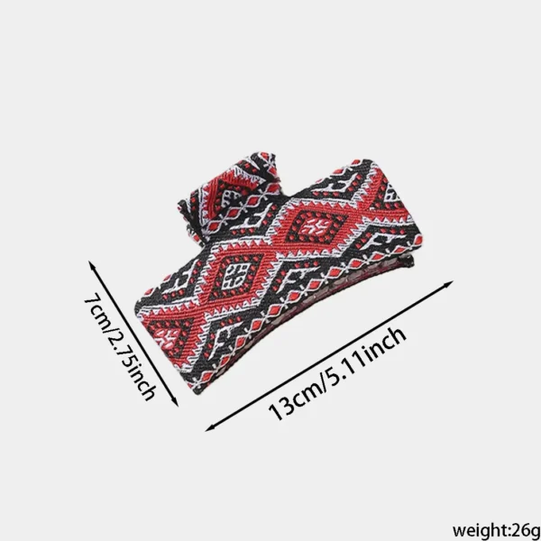 Knitted hairpin