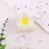 White Yellow Flower Decor Alligator Hair Clip