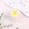 White Yellow Flower Decor Alligator Hair Clip