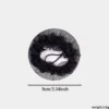 4-Pack Black and White Hair Net