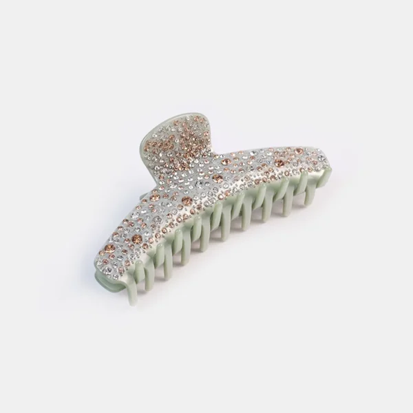 Acetate Diamond Half-Circle Hair Claw
