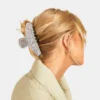 Acetate Diamond Half-Circle Hair Claw