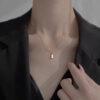 Fashionable and exquisite gold-plated necklace