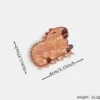 Acrylic Capybara Hair Scratching