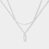 Double Layer Pendant Necklace for Women