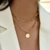 Round chain necklace