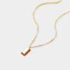 Fashionable and exquisite gold-plated necklace