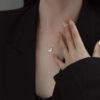 Heart-shaped electroplated necklace