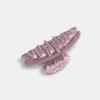 Gradient quicksand semi-circular hair grab