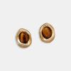 Maillard Tiger Eye Earrings
