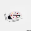 1 Cartoon Color Palette, Cute Hair Clip, Exquisite And Compact Mini Hair Accessory, Girl'S Gift
